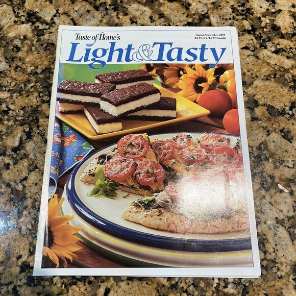 Taste of Homes Light And Tasty Cooking Recipe Magazines 2004 Back Issue Set Of 6 - Picture 8 of 13